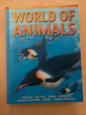 World of Animals Blue Penguin your Illustration Book